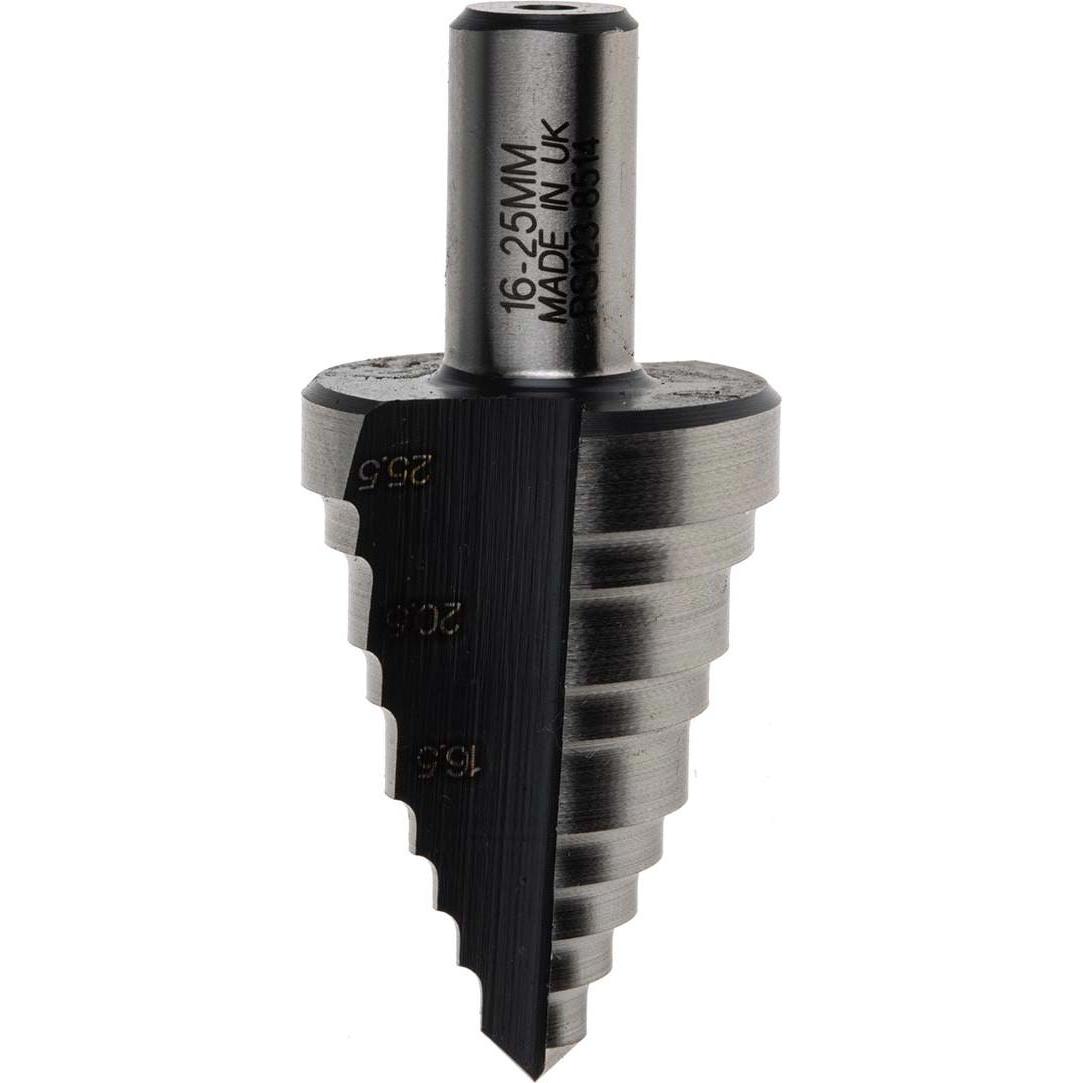 Rs Pro, Bohrereinsatz, 16-25mm HSS conduit entry step drill (16 - 25 mm)