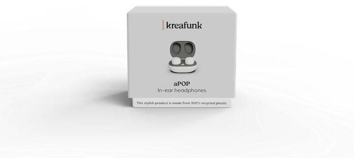 Produktbild Kreafunk Kopfhörer weiss (ANC, 20 h, Kabellos)