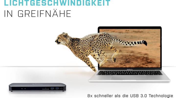 Immagine prodotto i-tec Thunderbolt 3 Dual Dock (Thunderbolt, 2 Porti)