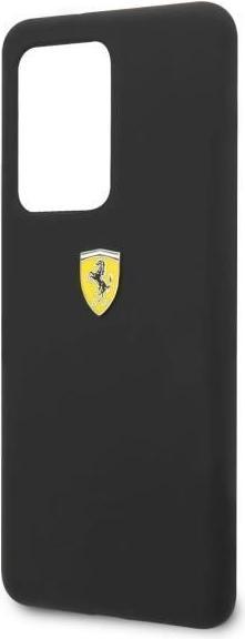 Produktbild Ferrari Hardcase FESSIHCS69BK S20 Ultra G988 black/black Silicone (Samsung Galaxy S20 Ultra)