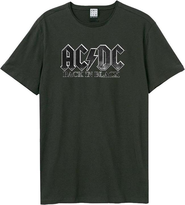 Produktbild Amplified Erwachsene Back In Black ACDC TShirt (XXL)