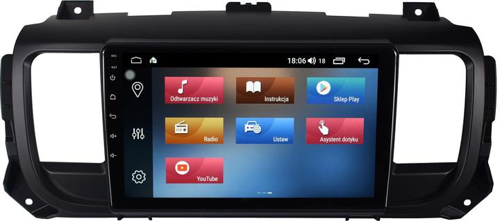 Produktbild No Name GPS Navigationsgerät für Citroen Jumpy 2016+ Android