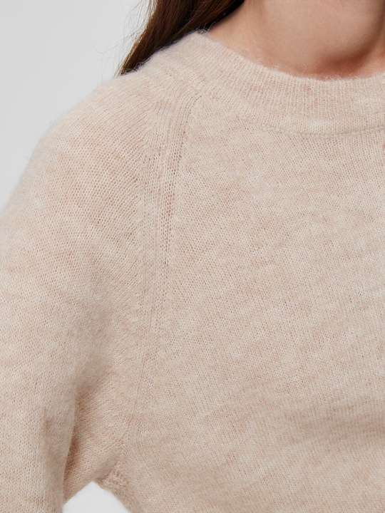 Produktbild Selected Femme Rundhalsausschnitt Woll Pullover (XL)