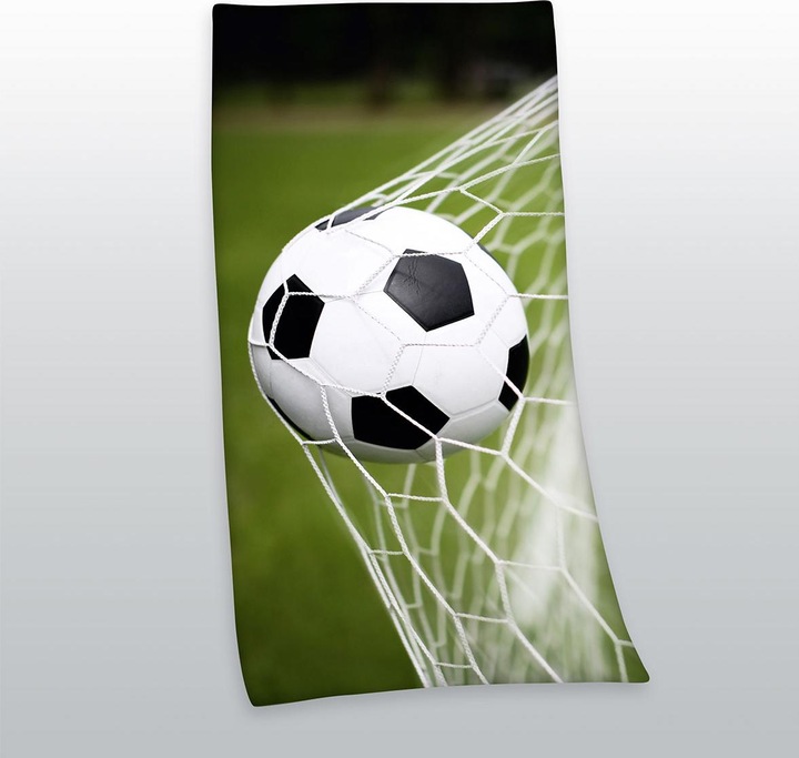 Image du produit Herding Serviette de bain football (75 x 150 cm)