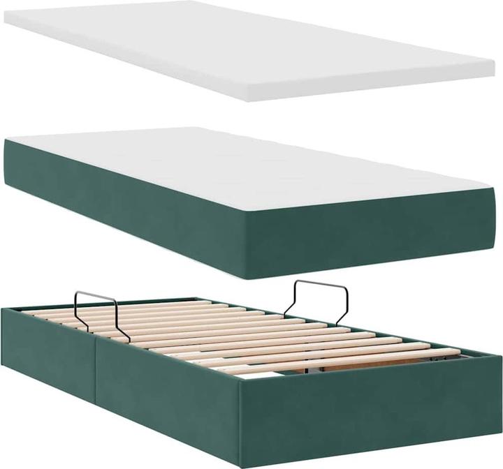Image du produit vidaXL Modernes Bett (90 x 200 cm)