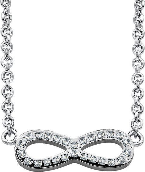 Immagine prodotto Crystalp Collana in acciaio svolazzante Infinity 32148.E