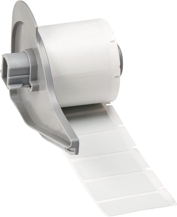 Immagine prodotto Brady M7-30-486, poliestere metallizzato, argento, opaco, 38,10 x 19,05 mm, adesivo extra forte (25 (46.02 mm)