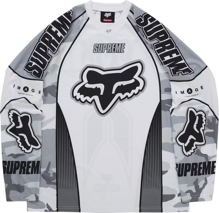 Image du produit Supreme Fox Racing DMX Jersey White (L)