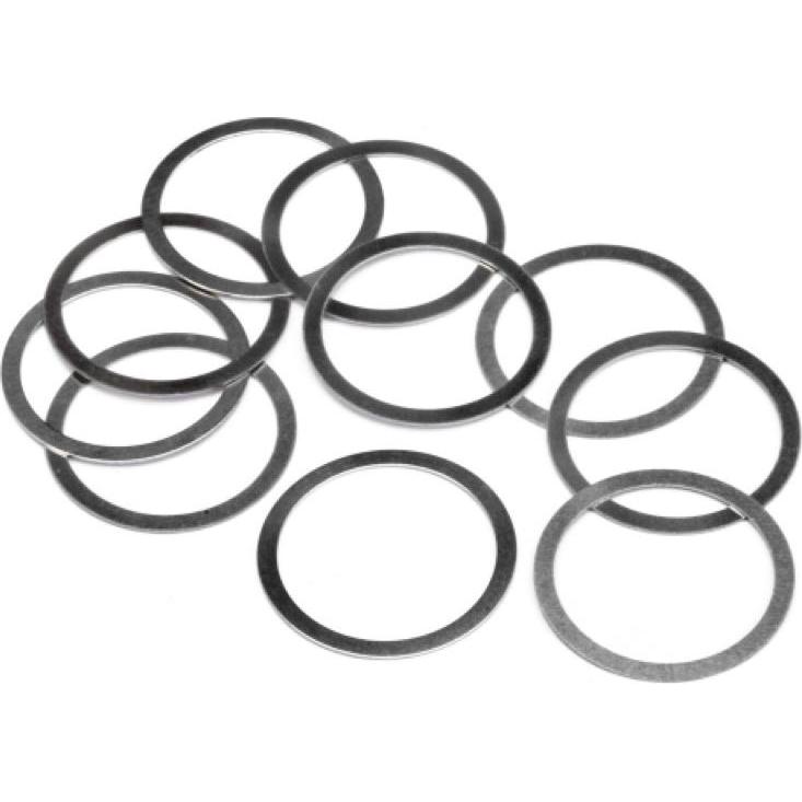 HPI, Muttern + Unterlegscheiben, Washer 13x16x0.2mm (10pcs)