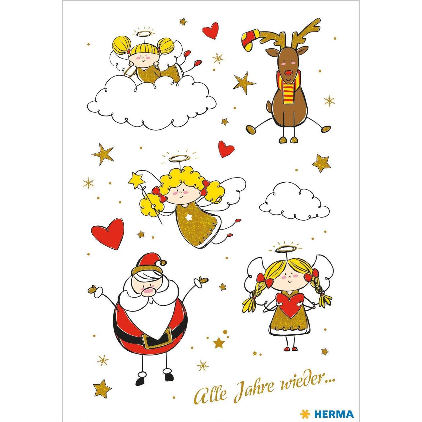 Thumbnail - Herma, Sticker, Weihnachtssticker Engel Adele