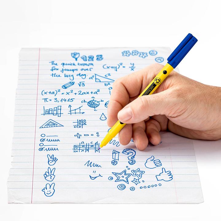 Produktbild Staedtler Noris 307-3 BK2 Fineliner Blau 0.6 mm 2 St. (Blau, 2 x)
