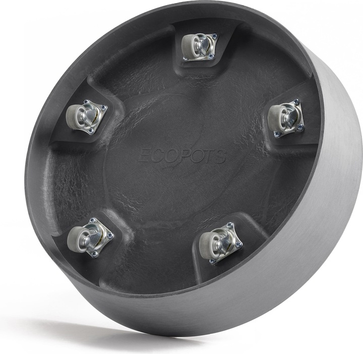 Actual product image Ecopots Saucer on Wheels