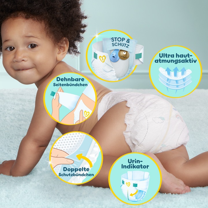 Produktbild Pampers Premium Protection (Gr. 5, Monatsbox, 152 Stück)