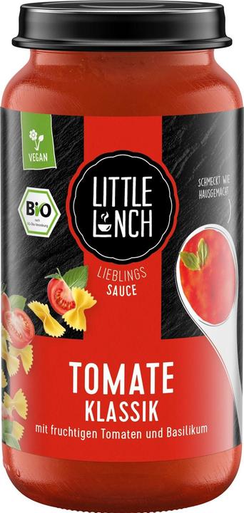 Actual product image Littlelunch Warm Sauces Organic Favourite Sauce Tomato Classic 250 g (250 g)