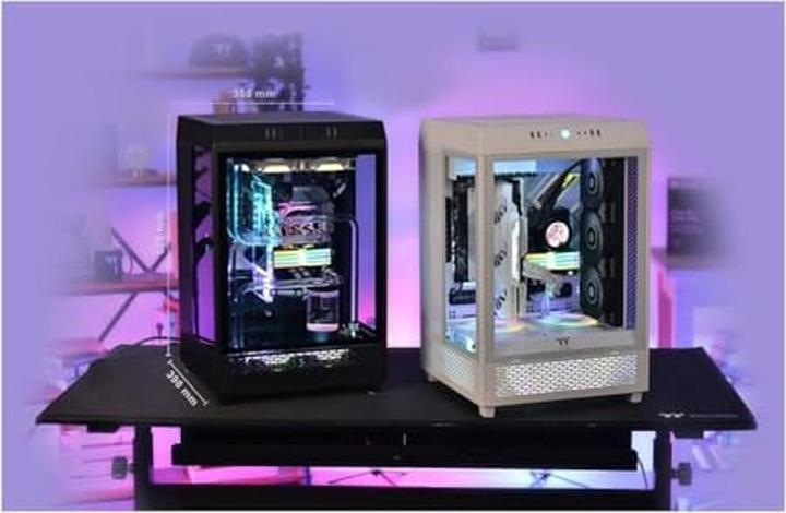 Actual product image Thermaltake The Tower 500 Snow (ATX, mATX, Mini-ITX, E-ATX)