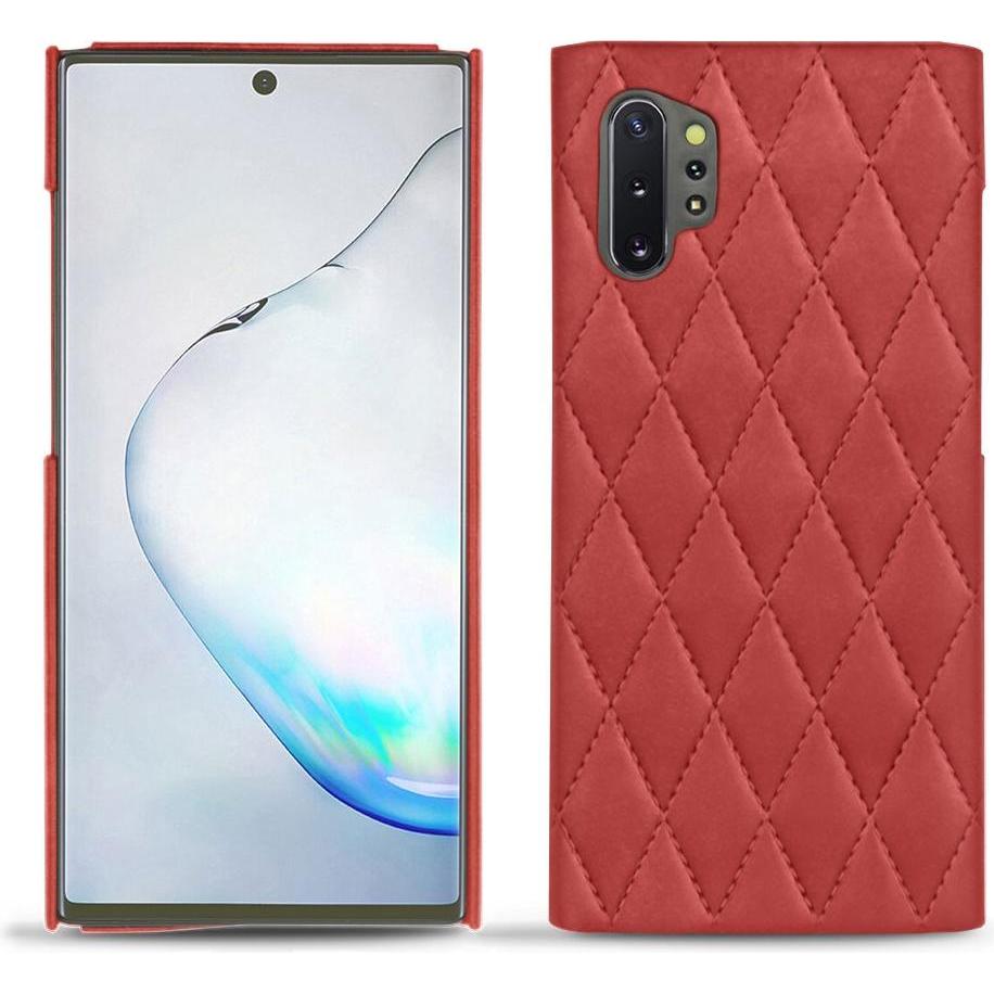 Noreve Lederschutzhülle (Samsung Galaxy Note 10+), Smartphone Hülle, Rot