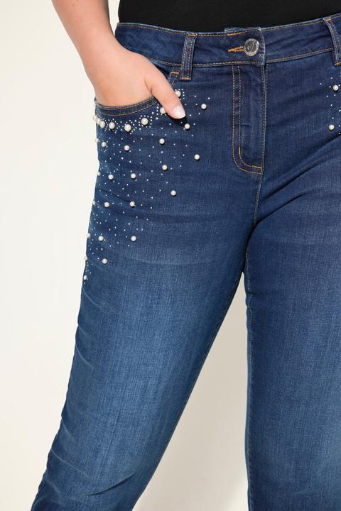 Produktbild Miamoda Jeans, Skinny Fit, Zierperlen an den Taschen, 5-Pocket (52)