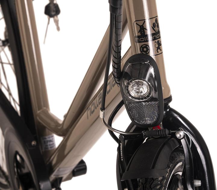 Produktbild Hollandia E-Citybike Damen 28" Optima Basic Braun 7 Gänge (50 cm)