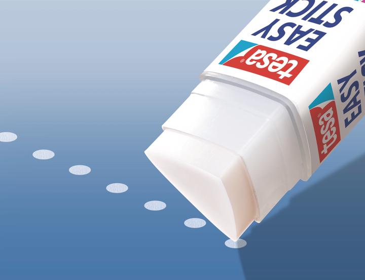 Produktbild tesa 3x Klebestift ecoLogo, geruchsneutraler Klebstick für Papier / Pappe