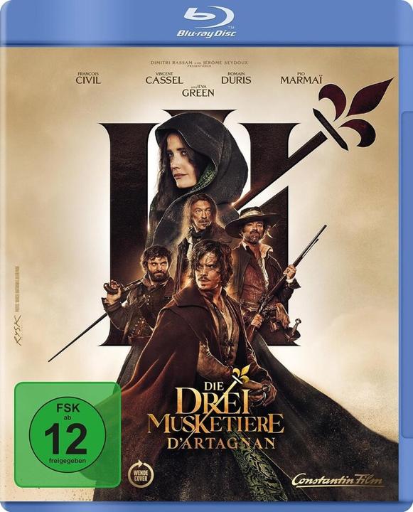 Actual product image The Three Musketeers - D'Artagnan - BR (Blu-ray, 2023, German, French)