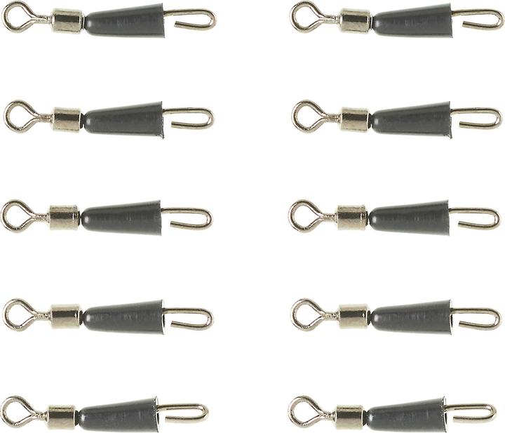 Immagine prodotto Caperlan Girevole con connettore rapido in acciaio inox confezione da 10 pezzi