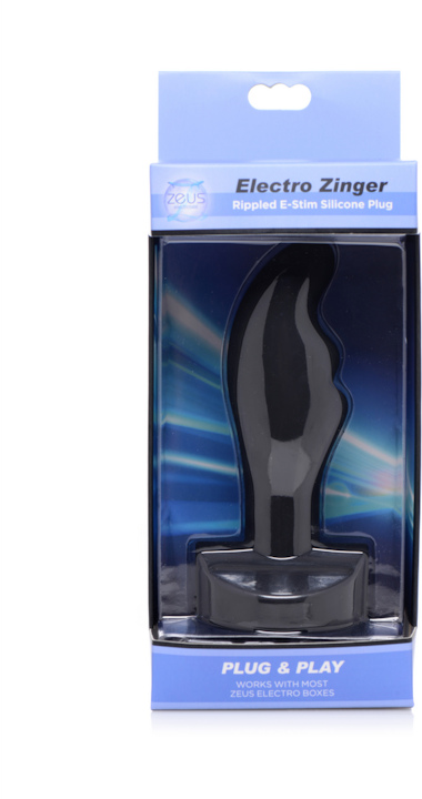 Immagine prodotto Doc Johnson Electro Zinger Rippled E-stim Silicone Plug