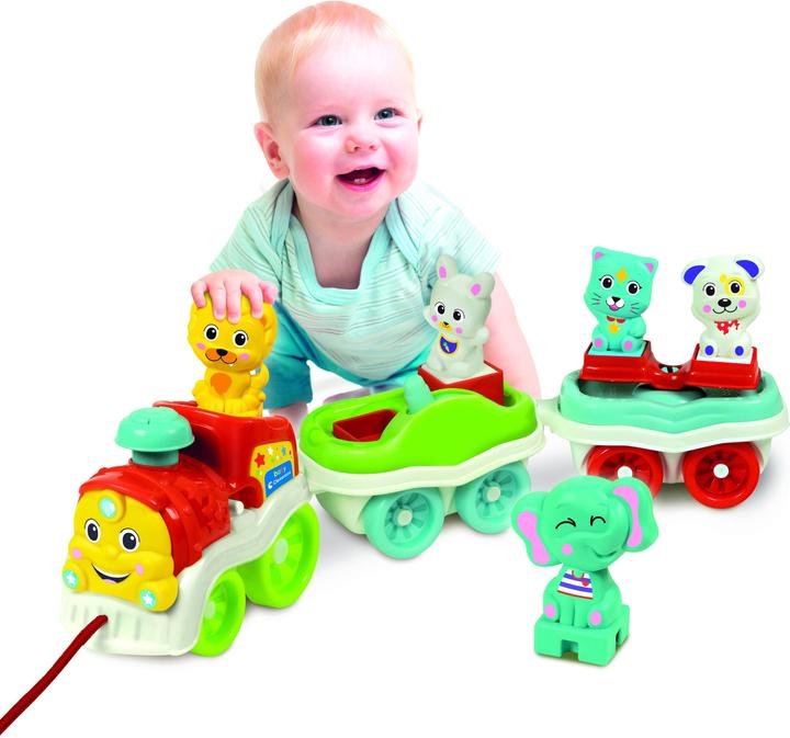 Immagine prodotto Clementoni Treno degli animali per bambini interattivo 3in1