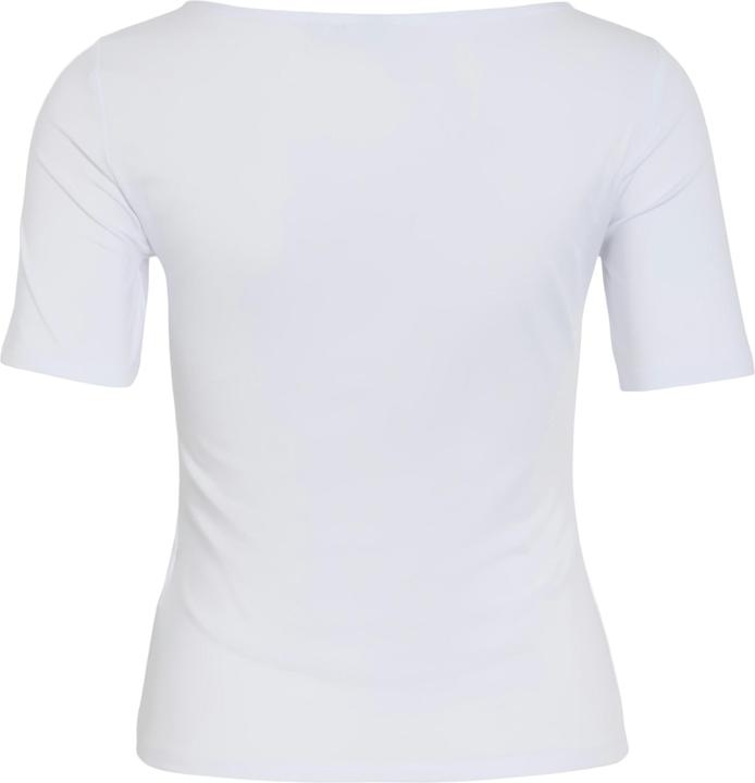Actual product image Vila Boat-neck top with short sleeves (S)