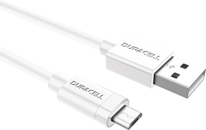 Produktbild Duracell Sync/Charge Cable 2 Metre White (2 m, USB 2.0)