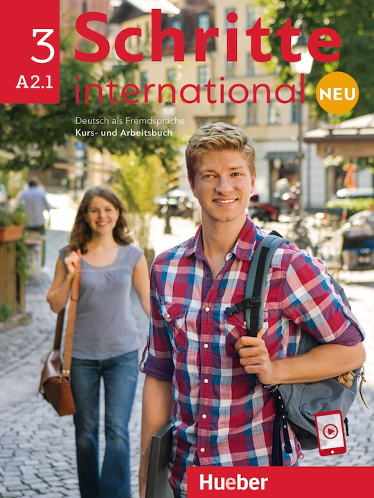 Schritte International Neu 3 Kursbuch + Arbeitsbuch mit Audios Online (German, Angela Poodle, Monika Reimann, Daniela Niebisch, Franz Woodpecker, Sylvette Penning-Hiemstra, Silke Hilpert, Andreas Tomaszewski, 2022)