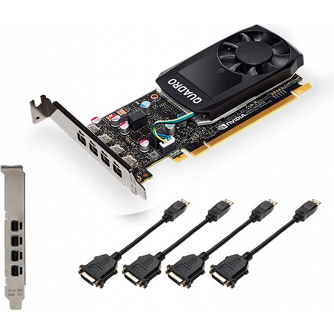 PNY Grafikkarte Quadro P1000 V2 DVI (4 GB), Grafikkarte