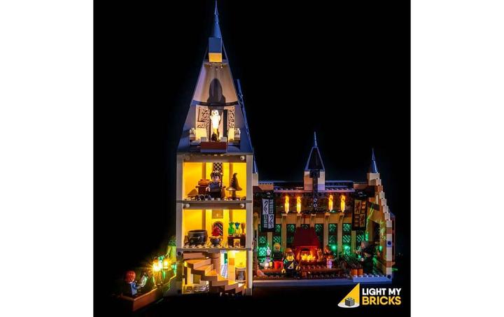 Produktbild Light my bricks LED Licht Set für LEGO Harry Potter Die grosse Halle von Hogwarts