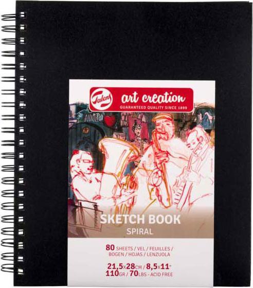 Produktbild Talens Spiral-Skizzenbuch (21.5 x 28 cm, Weicher Einband)