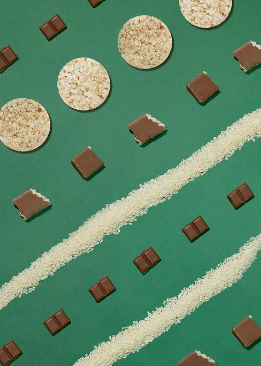 Produktbild KoRo Riegel aus braunem Vollkorneis überzogen mit Vollmilchschokolade (360 g)