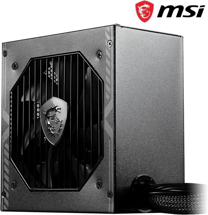 Produktbild MSI MAG A650BNL 650 Watt ATX 80+ Bronze Netzteil 120mm Lüfter (650 W)