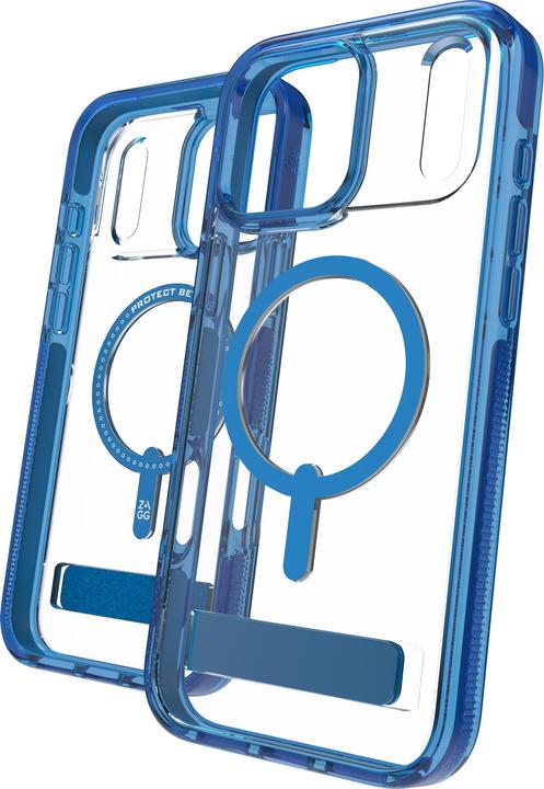 Produktbild Zagg Case f. Apple iPhone 17 Pro Max Santa Cruz Snap mit Kickstand tranquil blue (Apple iPhone 17 Pro Max)