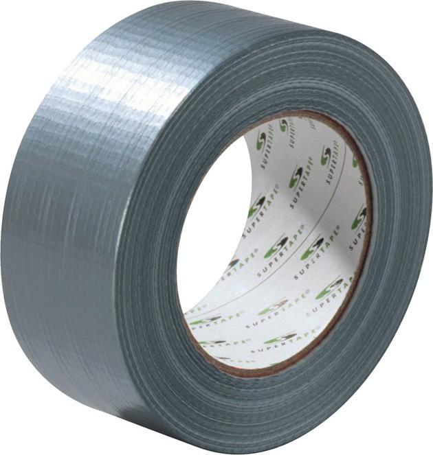 Truetape Gewebeband Ducttape ST390 silber-grau Länge 50 m Breite 48 mm (48 mm)