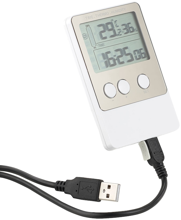 Produktbild FreeTec USB-Temperatur- & Luftfeuchtigkeits-Datenlogger inkl. Software