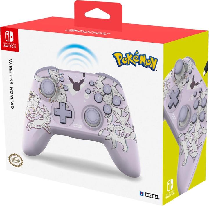 Actual product image HORI Wirelss HORIPAD Eevee Evolutions PU 4 (Switch)