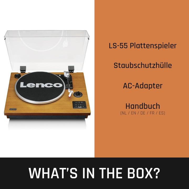 Actual product image Lenco LS-55 (Manual)