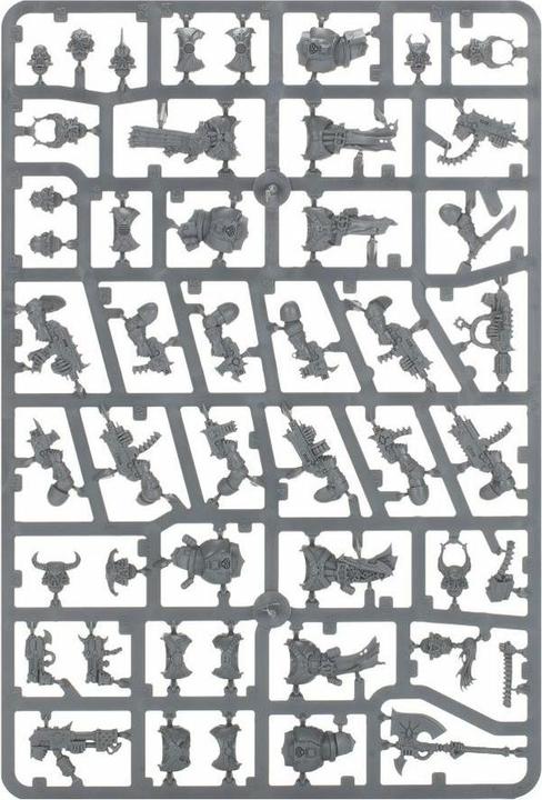 Produktbild Games Workshop Warhammer 40.000 - Chaos Space Marines Combat Patrol (Kunststoff)