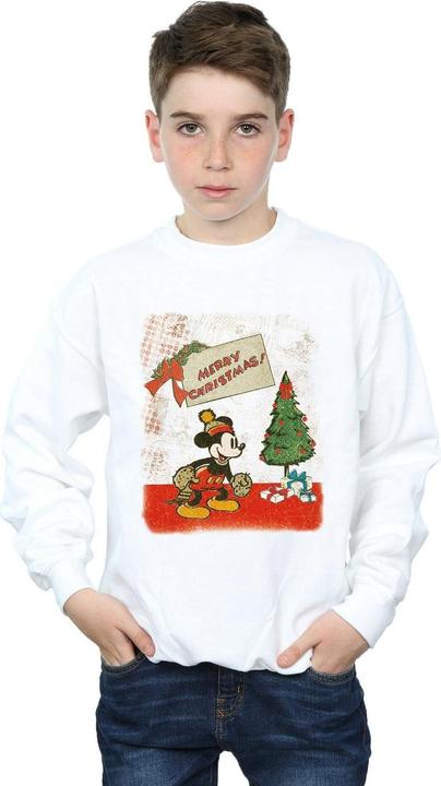 Immagine prodotto Disney Mickey Mouse Vintage Christmas Felpa Ragazzi (140, 146)