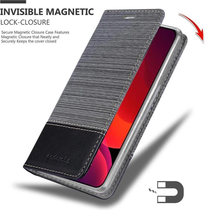 Actual product image Cadorabo Book Jeans Optics Cover (Apple iPhone 12)