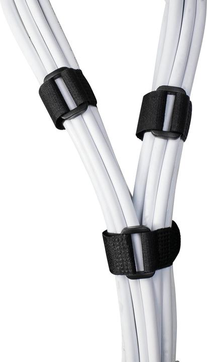 Image du produit Deltaco CM10S, attache-câble crochet et boucle, Velcro, noir, 4 cm, 18 cm, 20 mm (Serre-câbles velcro, 180 mm, 1 pcs)