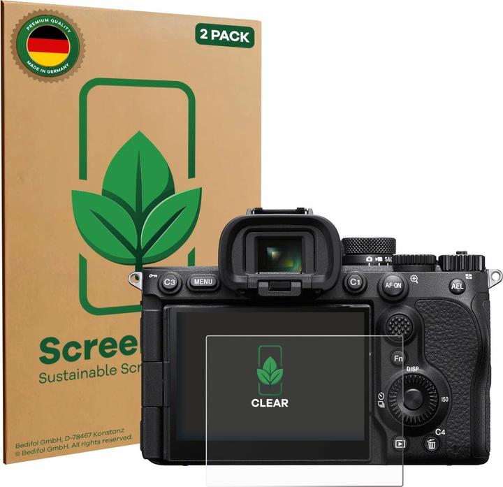 Actual product image ScreenLeaf Screen Protector sustainable Screen Protection, clear, anti-scratch
