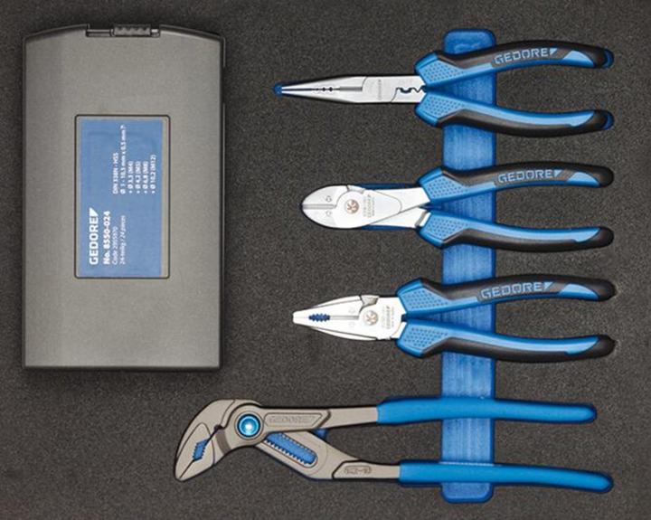 Actual product image Gedore TS-147 Tool assortment in check tool modules, 147 pieces