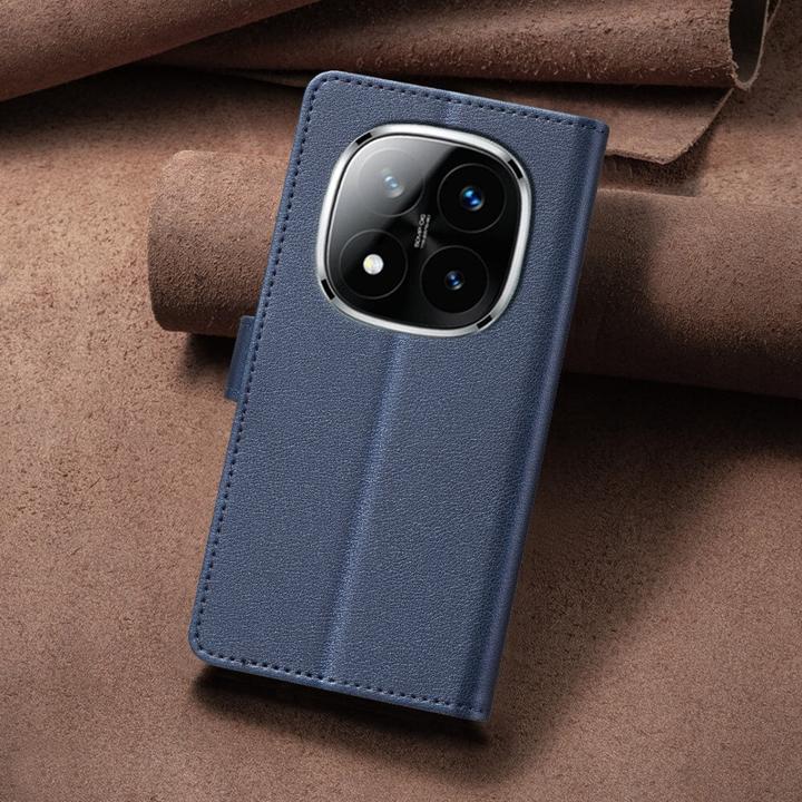 Produktbild Binfen Color Xiaomi Redmi Note 14 Pro+ - BINFEN Leder Etui Hülle mit RFID Blocker (Xiaomi Redmi Note 14 Pro, Xiaomi Redmi Note 14 Pro 5G)