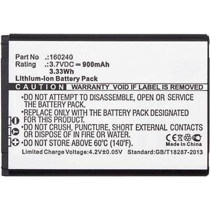 CoreParts Battery for Wireless Headset (61298R), Kopfhörer Ersatzteile, Schwarz