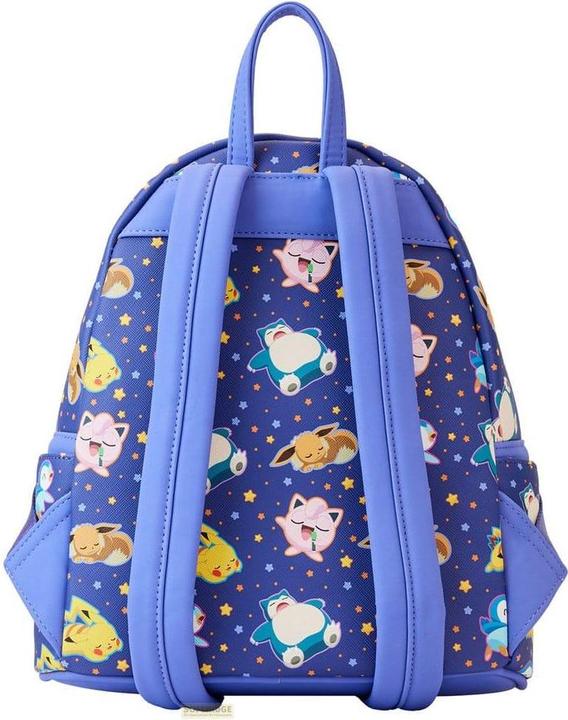 Actual product image Loungefly Pokemon Sleeping Pikachu and Friends backpack 26cm