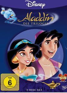 Actual product image Aladdin 1-3 Trilogy -Box (DVD, 2013, German, English)